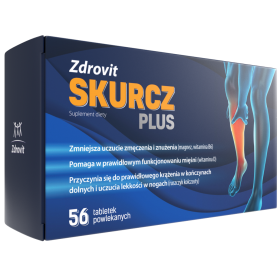 ZDROVIT SKURCZ PLUS 56 TABLETEK POWLEKANYCH